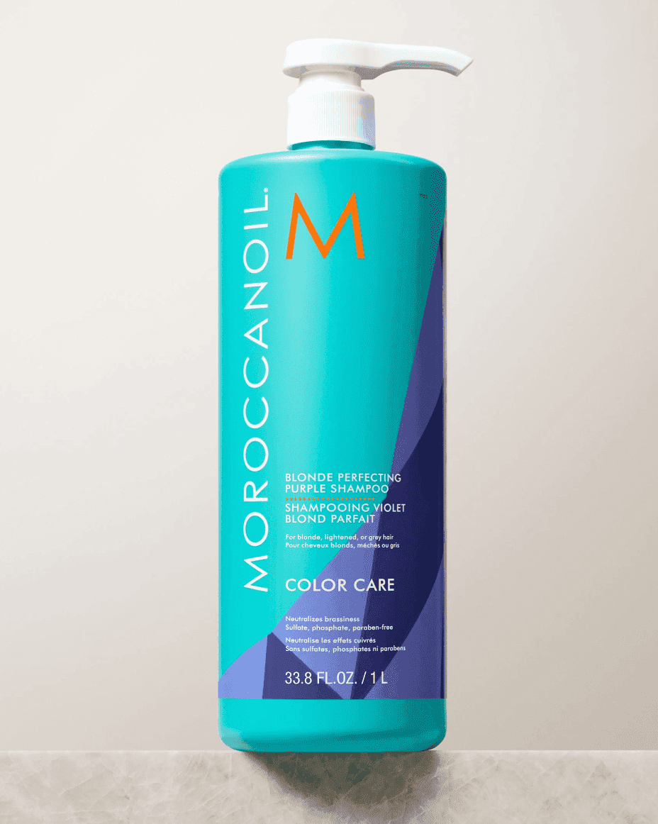 Moroccanoil - Blonde Perfecting Purple Shampoo (1L)