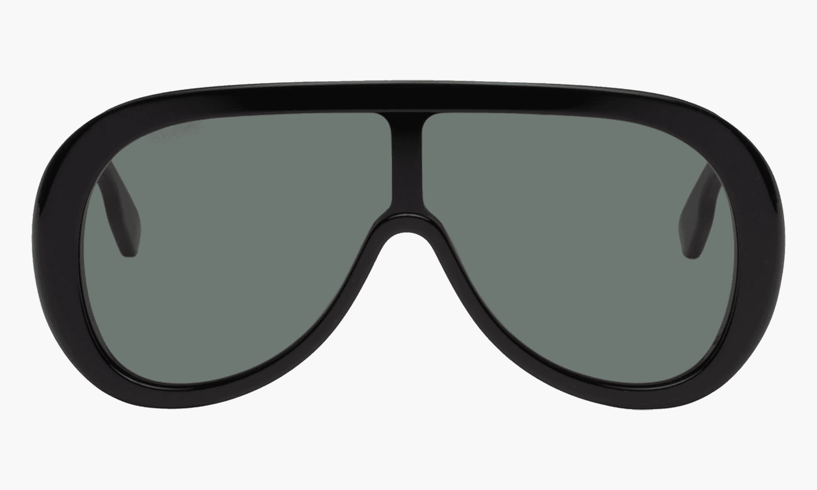 GUCCI - Lunettes de soleil de type visière noires