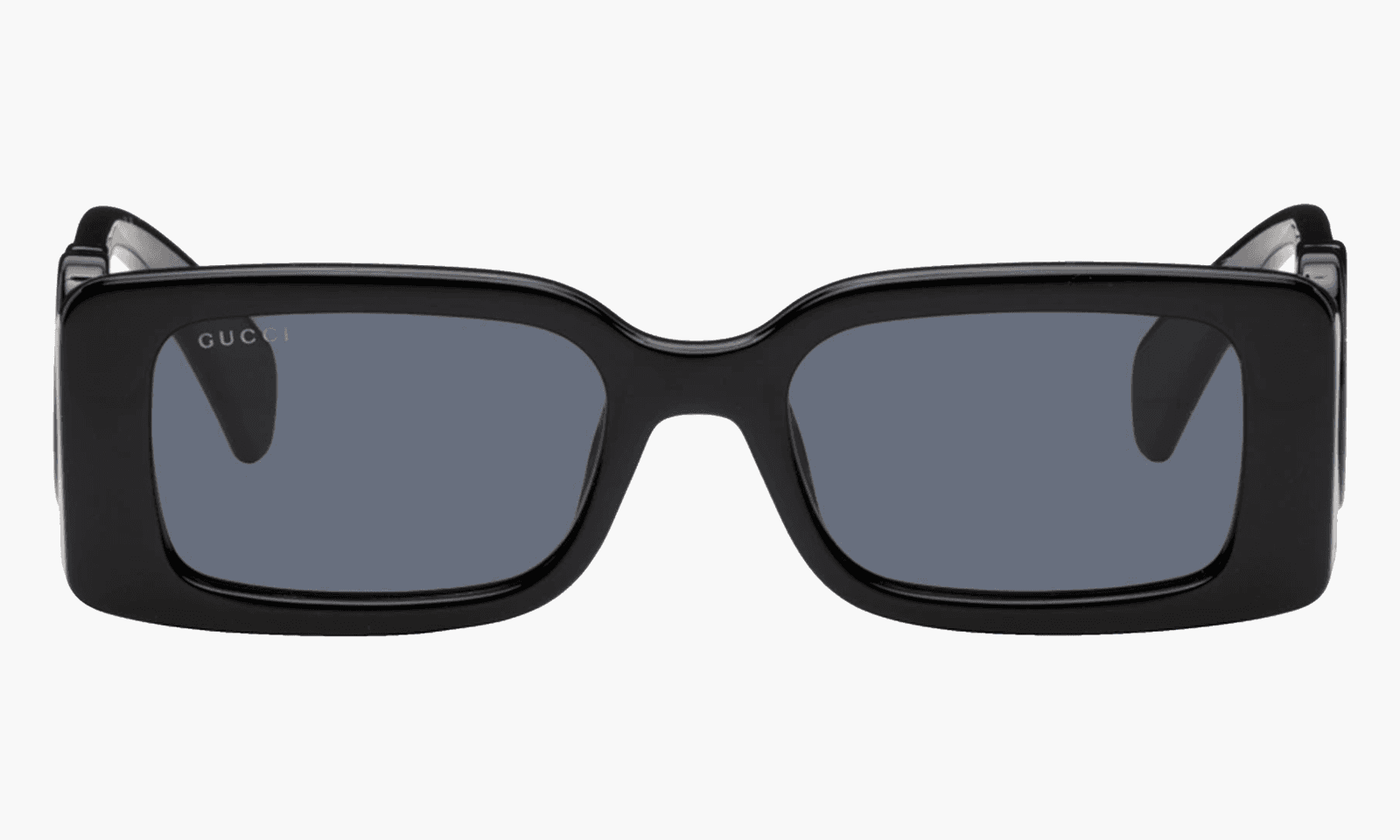GUCCI - Lunettes de soleil rectangulaires noires