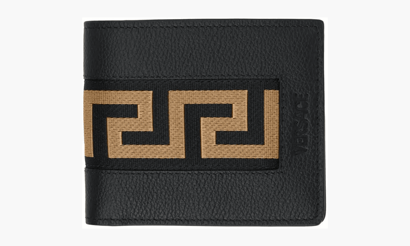 VERSACE Portefeuilles et porte-cartes "Noir à Clé Grecque"