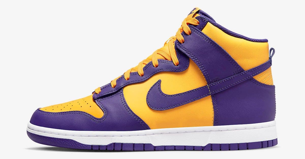 NIKE DUNK HIGH "Lakers"