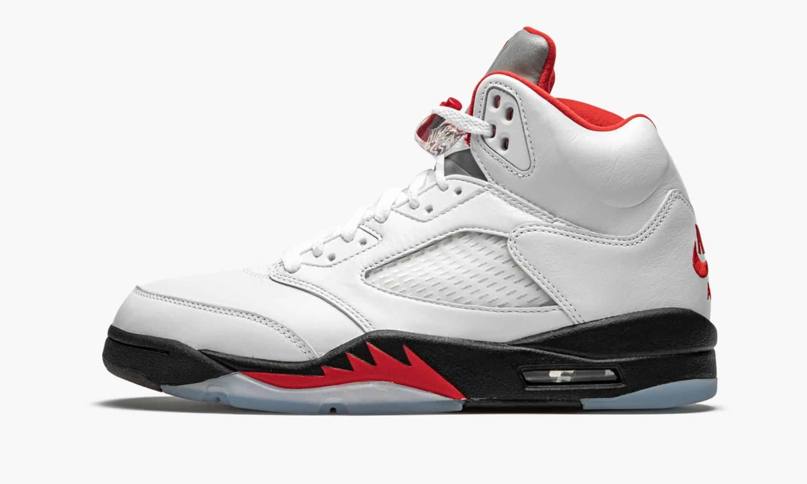 AIR JORDAN 5 "Fire Red Silver Tongue 2020"