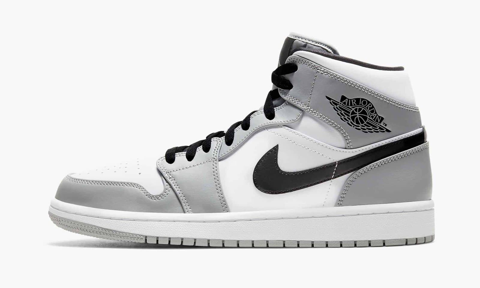 AIR JORDAN 1 MID "Light Smoke Grey"