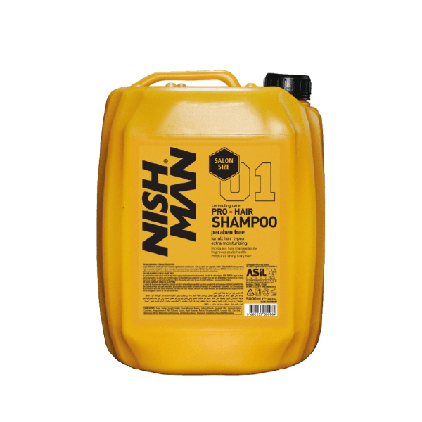 NISHMAN - Shampoing Pro-Hair 01 (format salon 5 L)